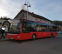 Friedrich Müller Omnibus (FMO) ~ MAN Lions City ~ März 2019 Besigheim Bahnhof ~ 574 Bönnigheim Burgplatz 