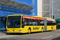 Mercedes Citaro 87, auf der Linie 81, bedient die Haltestelle am Aeschenplatz. Die Aufnahme stammt vom 02.04.2019.