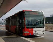 Friedrich Müller Omnibus (FMO) ~ ex Saar-Pfalz-Bus Saarbrücken ~ Mercedes Benz O530 Citaro Ü ~ Februar 2019 Echterdingen SAB ~ 812 Stetten (F) über Echterdingen