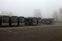 Samstagsruhe im Morgennebel , Halle(Saale) 06.04.2019 09:45 Uhr.