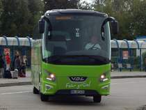 VDL Futura von Flixbus/KDE Reisen aus Deutschland in Rostock am 07.09.2017