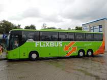 Setra 416 GT-HD von Flixbus/Wricke Touristik aus Deutschland in Rostock am 07.09.2017