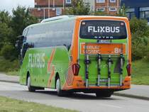 Setra 516 HD von Flixbus/BusArt aus Deutschland in Rostock am 07.09.2017