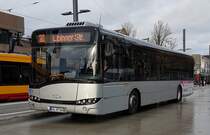 Hagro Tranbus Karlsruhe ~ Solaris Urbino 12 ~ März 2019 Karlsruhe Durlacher Tor ~ 30 Elbinger Straße