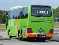MAN Lion's Coach von Flixbus/Gradliner aus Deutschland in Rostock am 07.09.2017