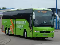 Volvo 9700 von Flixbus/Höner Touristik aus Deutschland in Rostock am 07.09.2017