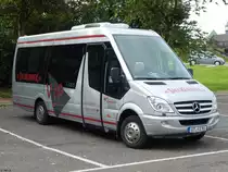Mercedes Sprinter von Sieckendiek aus Deutschland in Rostock am 07.09.2017