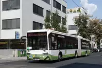 Graz, Graz Linien CRRC CSR 6180GSEV1 WN 131 als Plankurs auf der Linie 34E bei der Haltestelle Grazbachgasse, 21.08.2018