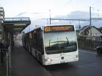 VBG/Eurobus Nr. 40 (Mercedes Citaro Facelift O530) am 18.3.2019 beim Bhf. Regensdorf-Watt