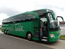 Mercedes Travego von Autokraft aus Deutschland in Sassnitz am 22.09.2015