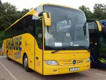 Mercedes Tourismo von Schlaube aus Deutschland im Stadthafen Sassnitz am 22.09.2015