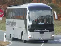 MAN Lion's Coach von Schwarzenberg aus Deutschland im Harz am 29.10.2015
