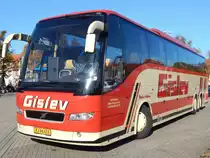 Volvo 9700 von Gislev aus Dänemark in Wernigerode am 27.10.2015