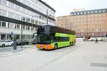 VDL Futura Doppeldecker am neuen Busbahnhof in Frankfurt am Main am Hauptbahnhof Südseite am 13.04.19