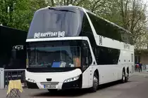 Neoplan Skyliner N 1222  Hanke Happyday , Karlsruhe April 2019