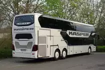 NEUHEIT: Setra S 531 DT  Kasper , Bruchsal-Untergrombach April 2019