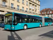 Weiss Touristik Rottenburg ~ ex Weiss Nesch Nagold ~ Mercedes Benz O530 Citaro G ~ Februar 2019 Karlsruhe HBF Vorplatz ~ SEV S7 Rastatt