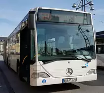 VGG Reichelsheim ~ ex Bizkaibus, Euskadi (Spanien) ~ Mercedes Benz O530 Citaro G ~ Februar 2019 Karlsruhe HBF ~ SEV S71 Rastatt