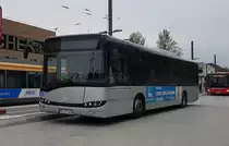 Hagro Transbus Karlsruhe ~ Solaris Urbino 12 ~ April 2019 Karlsruhe Durlacher Tor ~ 30 Elbinger Straße