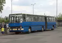 Sicher noch vielen älteren bekannt, der Ikarus Z80 am Bahnhof  von Kralup.27.04.2019 14.05 Uhr.