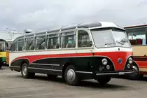 Oldtimer Saurer 2H Bj. 1958, 2. Europäisches Oldtimerbustreffen Wissembourg/Elsass 27.04.2019 