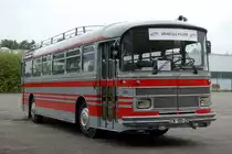 Oldtimer Saviem S 53 M Bj. 1977  Autocars Anciens de France , 2. Europäisches Oldtimerbustreffen Wissembourg/Elsass 27.04.2019 