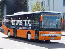 Setra 415 LE Business von Braasch Reisen aus Deutschland in Neubrandenburg am 15.09.2017