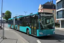 ICB Mercedes Benz Citaro 2 G Wagen 439 am 30.04.19 in Bad Vilbel Bhf auf der Linie 30