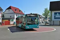 ICB Mercedes Benz Citaro 2 G Wagen 433 am 30.04.19 in Bad Vilbel Bhf auf der Linie 30