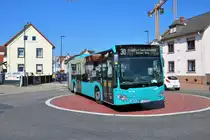 ICB Mercedes Benz Citaro 2 G Wagen 433 am 30.04.19 in Bad Vilbel Bhf auf der Linie 30