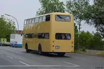 Am 24.06.2017 fährt B-L 2100H (Büssing DES 68) auf der Sonderlinie 81.