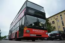 Am 24.06.2017 fährt B-C 3576 (MAN SD 202 / D87) auf der Linie 181 (Sonderfahrt).