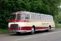 Oldtimer Setra S 11 Bj. 1959  Rapid Canach Emile Weber , 2. Europäisches Oldtimerbustreffen Wissembourg/Elsass 27.04.2019 