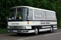 Oldtimer Setra S 80 Bj. 1975  Becker , 2. Europäisches Oldtimerbustreffen Wissembourg/Elsass 27.04.2019 