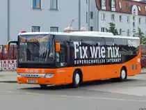 Setra 415 LE Business von Braasch Reisen aus Deutschland in Neubrandenburg am 15.09.2017