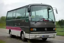 Oldtimer Setra S 208 H  Autocars Anciens de France , 2. Europäisches Oldtimerbustreffen Wissembourg/Elsass 27.04.2019 
