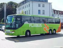 Setra 416 GT-HD von Flixbus/Wricke Touristik aus Deutschland in Neubrandenburg am 15.09.2017