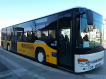 Setra 415 NF von Becker-Strelitz Reisen aus Deutschland in Binz am 12.03.2016