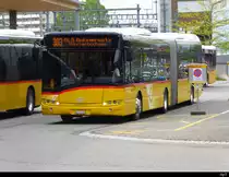 Postauto - Solaris  BE  8132684 als Bahnersatz in Zollikofen für die BLS und SBB Zwischen Zollikofen und Münchenbuchsee am 18.05.2019