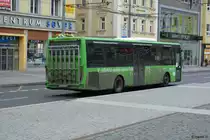 Dieser IVECO Crossway (5L1 5022 (Nr 485) fuhr am 24.09.2017 durch in Ústí nad Labem.