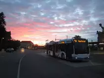 RTB Nr. 41 ''Rheinpark'' (Mercedes Citaro C2 O530) am 26.4.2019 beim Bhf. St.Margrethen