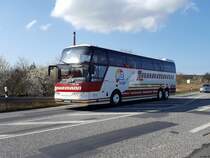 Neoplan Cityliner von Lahrmann aus Deutschland in Mukran am 09.04.2016