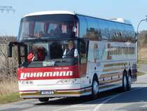 Neoplan Cityliner von Lahrmann aus Deutschland in Mukran am 09.04.2016