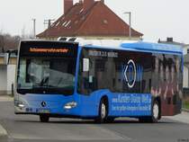 Mercedes Citaro III von Becker-Strelitz Reisen aus Deutschland in Sassnitz am 13.04.2016