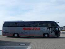 Neoplan Cityliner von Mundstock aus Deutschland im Stadthafen Sassnitz am 27.03.2016