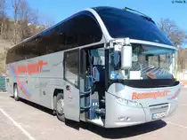 Neoplan Cityliner von Benninghoff aus Deutschland im Stadthafen Sassnitz am 01.04.2016