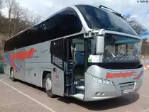 Neoplan Cityliner von Benninghoff aus Deutschland im Stadthafen Sassnitz am 12.04.2016