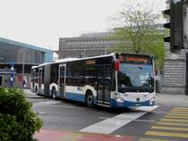 vbl Nr. 193 (Mercedes Citaro C2 O530G) am 22.5.2019 beim Bhf. Luzern