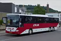 WK 8663 Mercedes Benz Integro des CFL hält am 08.06.2019 in Diekirch am Busbahnhof kurz an um danach seine Fahrt in Richtung Ettelbrück fortzusetzen.