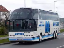 Neoplan Starliner von Motzek aus Deutschland in Sassnitz am 18.04.2016